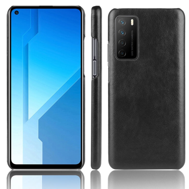 For Huawei Honor Play4 Shockproof Litchi Texture PC + PU Case