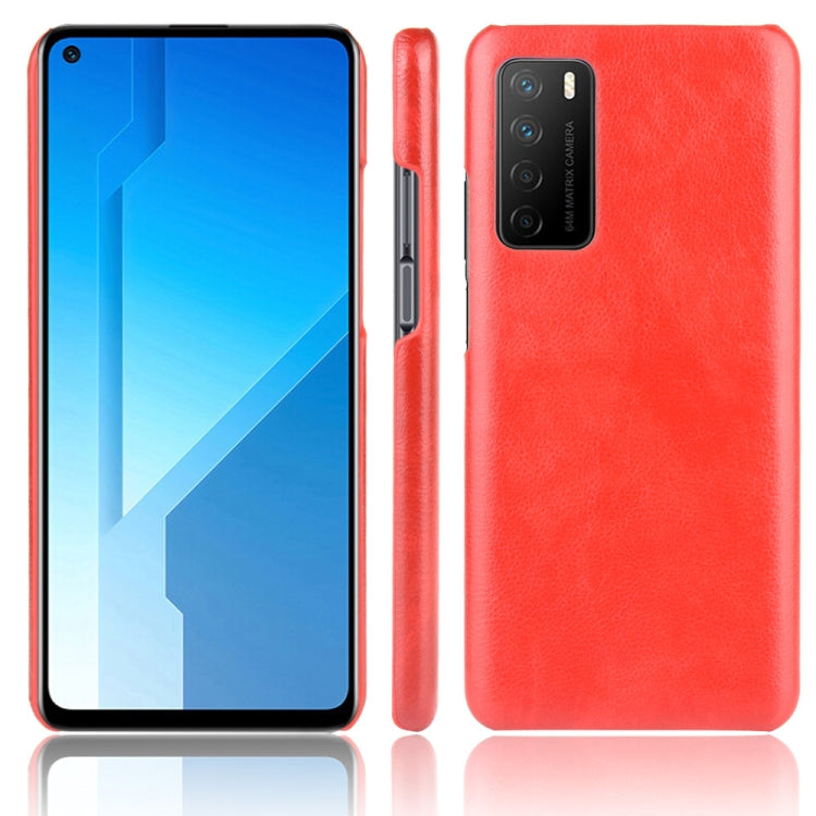 For Huawei Honor Play4 Shockproof Litchi Texture PC + PU Case