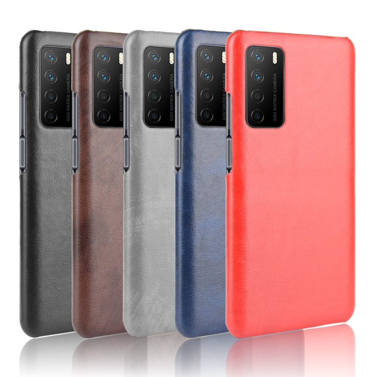 For Huawei Honor Play4 Shockproof Litchi Texture PC + PU Case