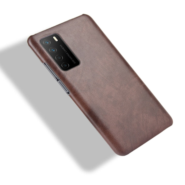 For Huawei Honor Play4 Shockproof Litchi Texture PC + PU Case