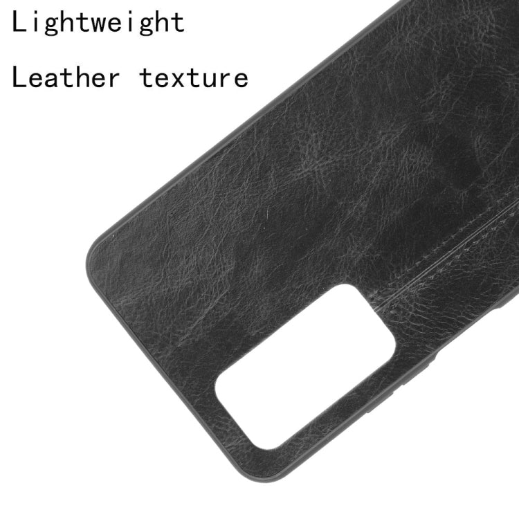 For Huawei Honor Play4 Shockproof Sewing Cow Pattern Skin PC + PU + TPU Case