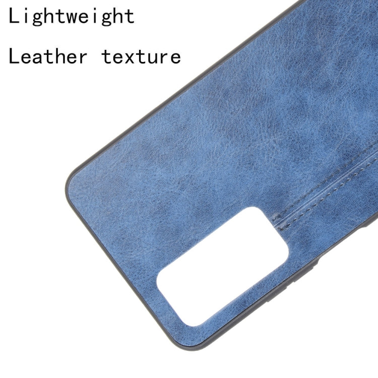 For Huawei Honor Play4 Shockproof Sewing Cow Pattern Skin PC + PU + TPU Case