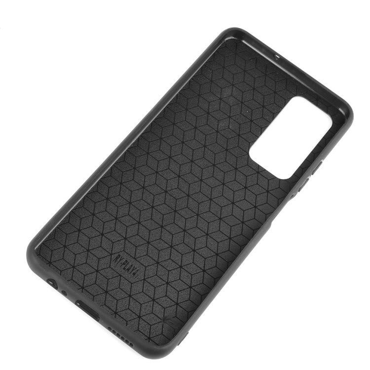 For Huawei Honor Play4 Shockproof Sewing Cow Pattern Skin PC + PU + TPU Case