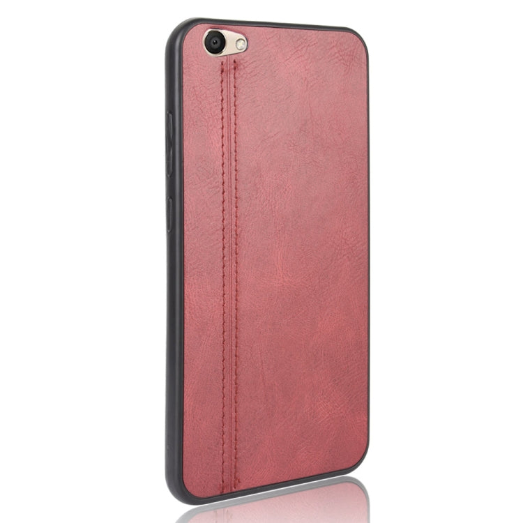 For Vivo V5/Y67 Shockproof Sewing Cow Pattern Skin PC + PU + TPU Case