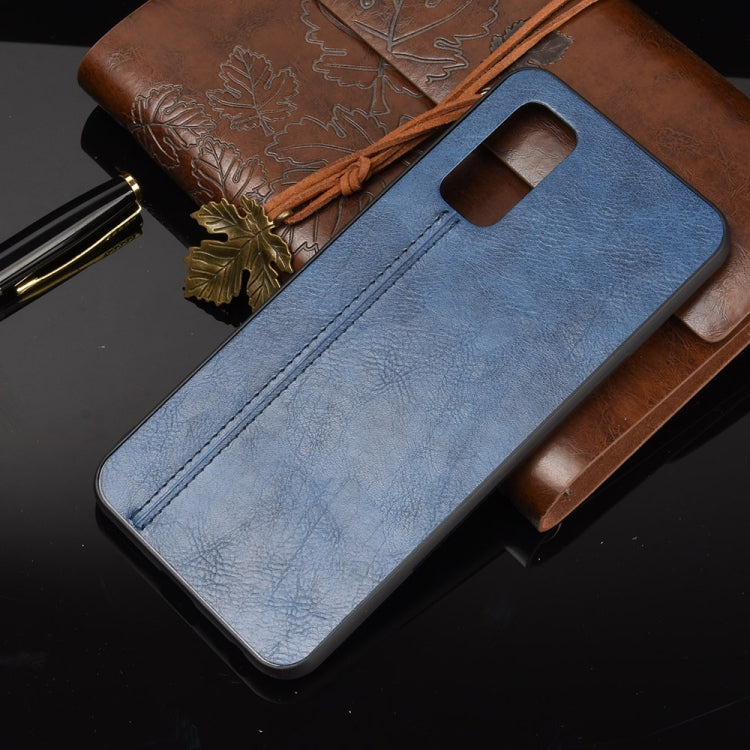 For Vivo Z1x Shockproof Sewing Cow Pattern Skin PC + PU + TPU Case