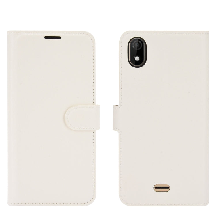 For WIKO Y61 Litchi Texture Horizontal Flip Protective Case with Holder & Card Slots & Wallet