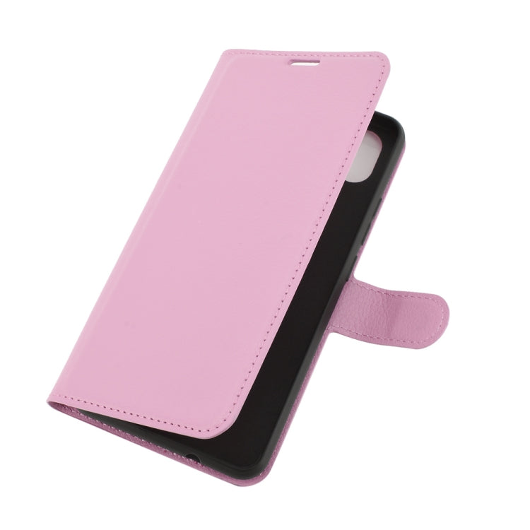 For WIKO Y61 Litchi Texture Horizontal Flip Protective Case with Holder & Card Slots & Wallet