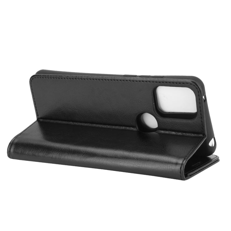 For Alcatel 3X 2020 R64 Texture Single Horizontal Flip Protective Case with Holder & Card Slots & Wallet& Photo Frame
