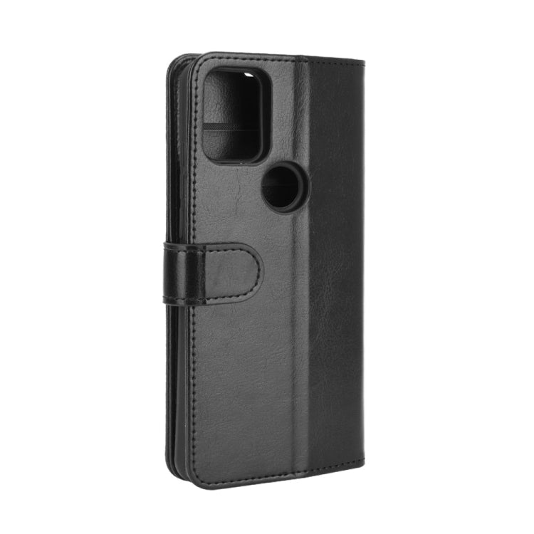 For Alcatel 3X 2020 R64 Texture Single Horizontal Flip Protective Case with Holder & Card Slots & Wallet& Photo Frame