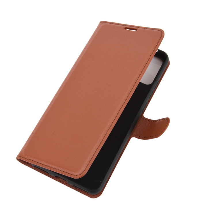 For Alcatel 3X 2020 Litchi Texture Horizontal Flip Protective Case with Holder & Card Slots & Wallet