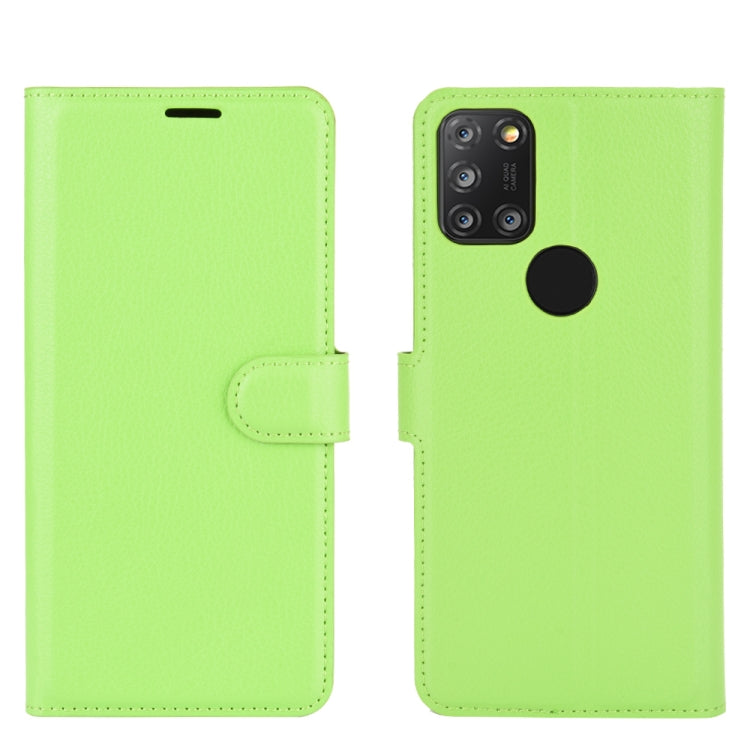 For Alcatel 3X 2020 Litchi Texture Horizontal Flip Protective Case with Holder & Card Slots & Wallet
