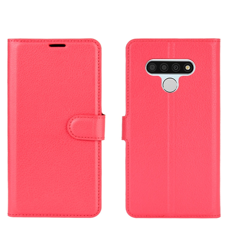 For LG Stylo 6 Litchi Texture Horizontal Flip Protective Case with Holder & Card Slots & Wallet