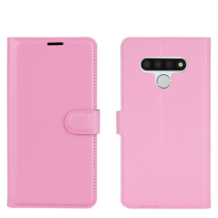 For LG Stylo 6 Litchi Texture Horizontal Flip Protective Case with Holder & Card Slots & Wallet