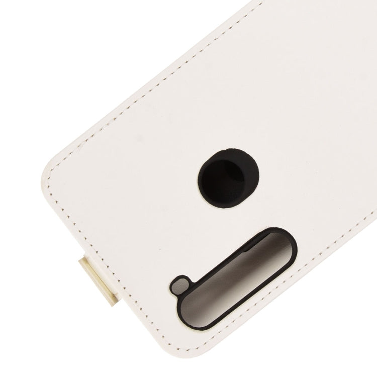 For Motorola One Fusion+ R64 Texture Single Vertical Flip Leather Protective Case with Card Slots & Photo Frame