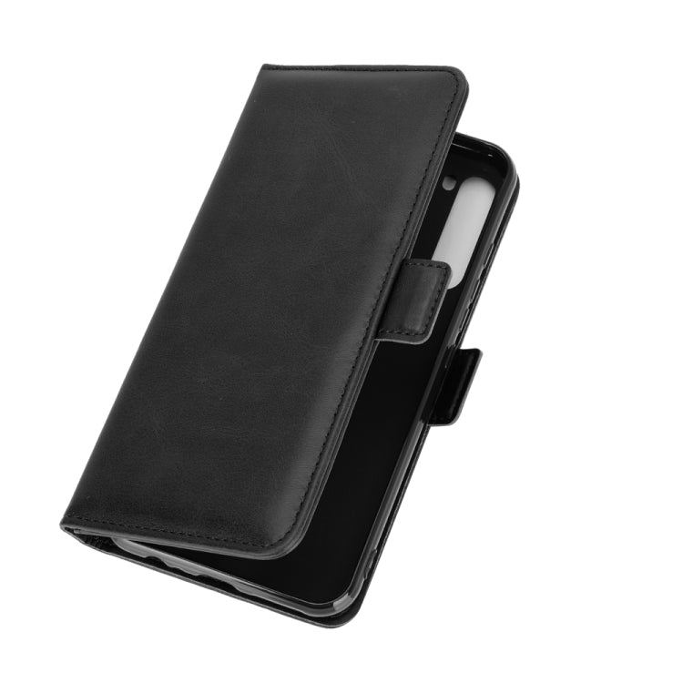 For Motorola One Fusion+ Dual-side Magnetic Buckle Horizontal Flip Leather Case with Holder & Card Slots & Wallet