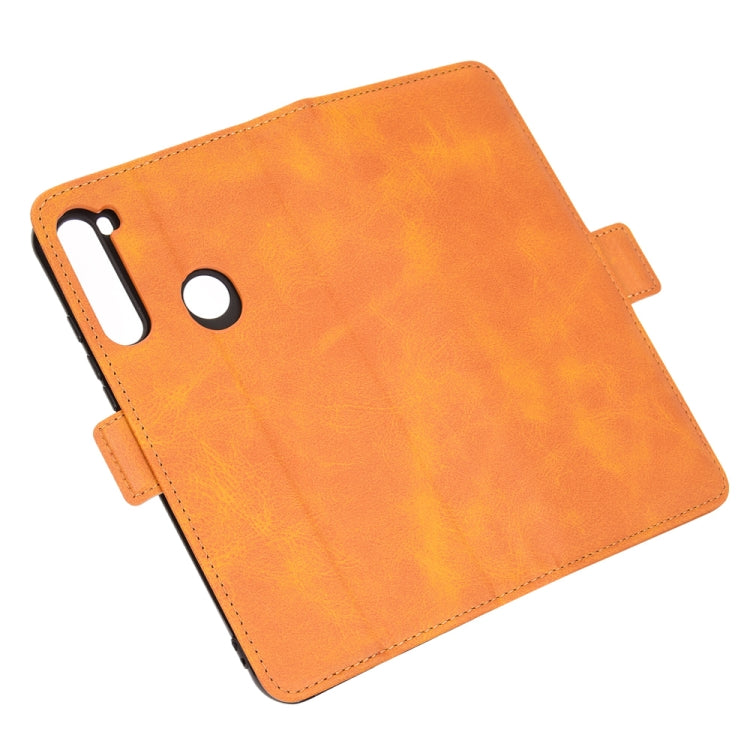 For Motorola One Fusion+ Dual-side Magnetic Buckle Horizontal Flip Leather Case with Holder & Card Slots & Wallet