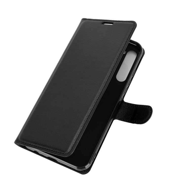 For Motorola One Fusion+ Litchi Texture Horizontal Flip Protective Case with Holder & Card Slots & Wallet