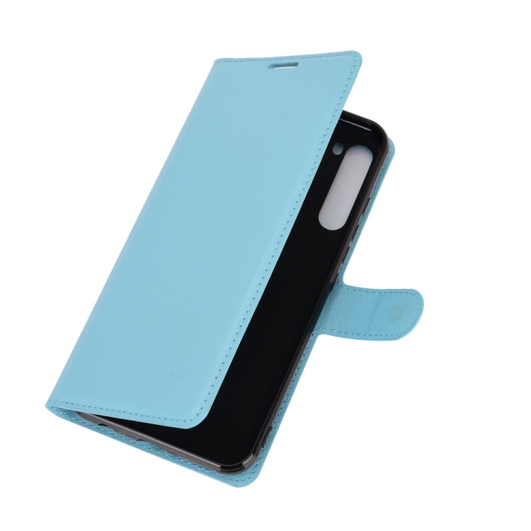 For Motorola One Fusion+ Litchi Texture Horizontal Flip Protective Case with Holder & Card Slots & Wallet