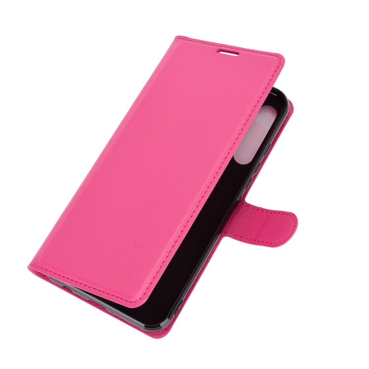 For Motorola One Fusion+ Litchi Texture Horizontal Flip Protective Case with Holder & Card Slots & Wallet