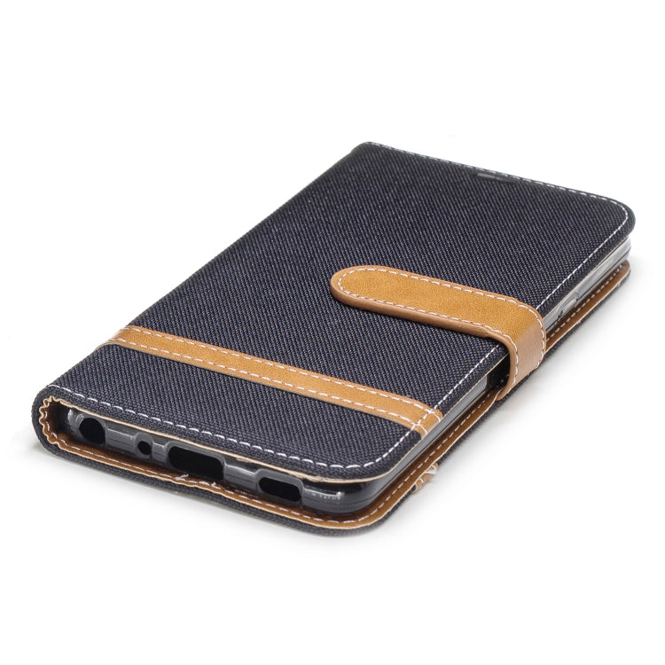 Color Matching Denim Texture Leather Case for LG G7, with Holder & Card Slots & Wallet & Lanyard