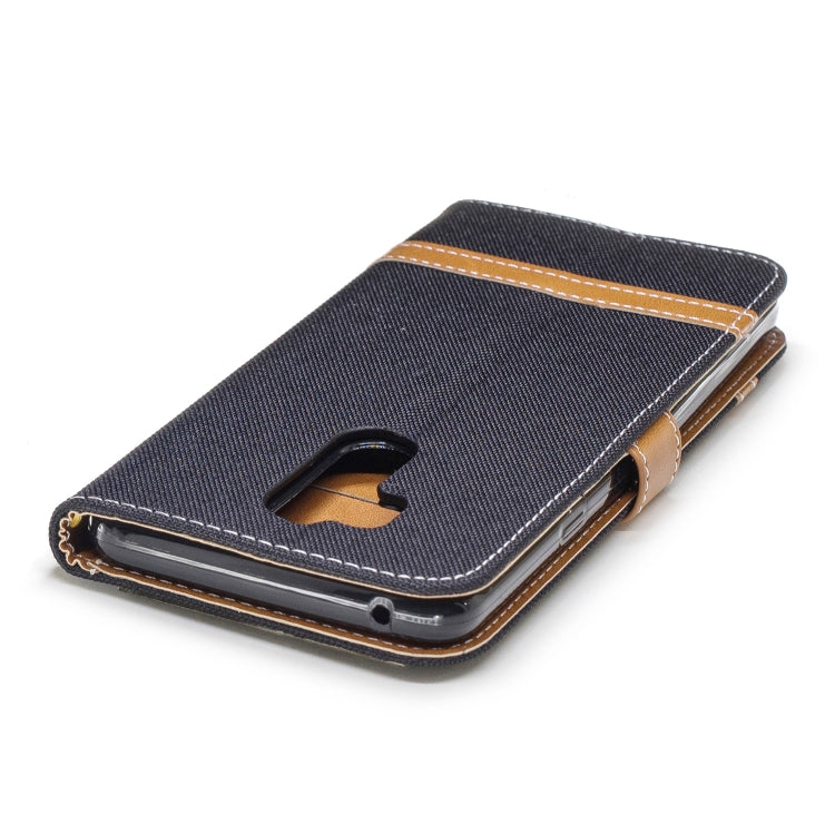 Color Matching Denim Texture Leather Case for LG G7, with Holder & Card Slots & Wallet & Lanyard