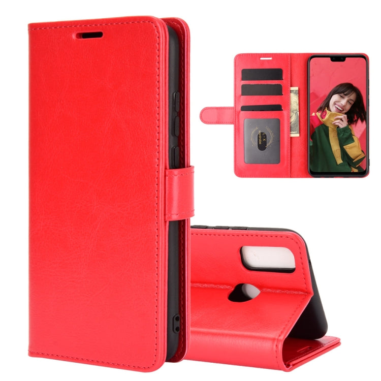 For Huawei Y8S R64 Texture Single Horizontal Flip Protective Case with Holder & Card Slots & Wallet& Photo Frame