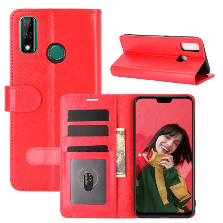For Huawei Y8S R64 Texture Single Horizontal Flip Protective Case with Holder & Card Slots & Wallet& Photo Frame
