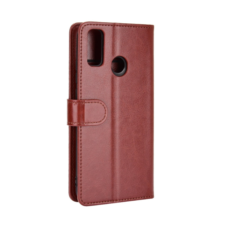 For Huawei Y8S R64 Texture Single Horizontal Flip Protective Case with Holder & Card Slots & Wallet& Photo Frame