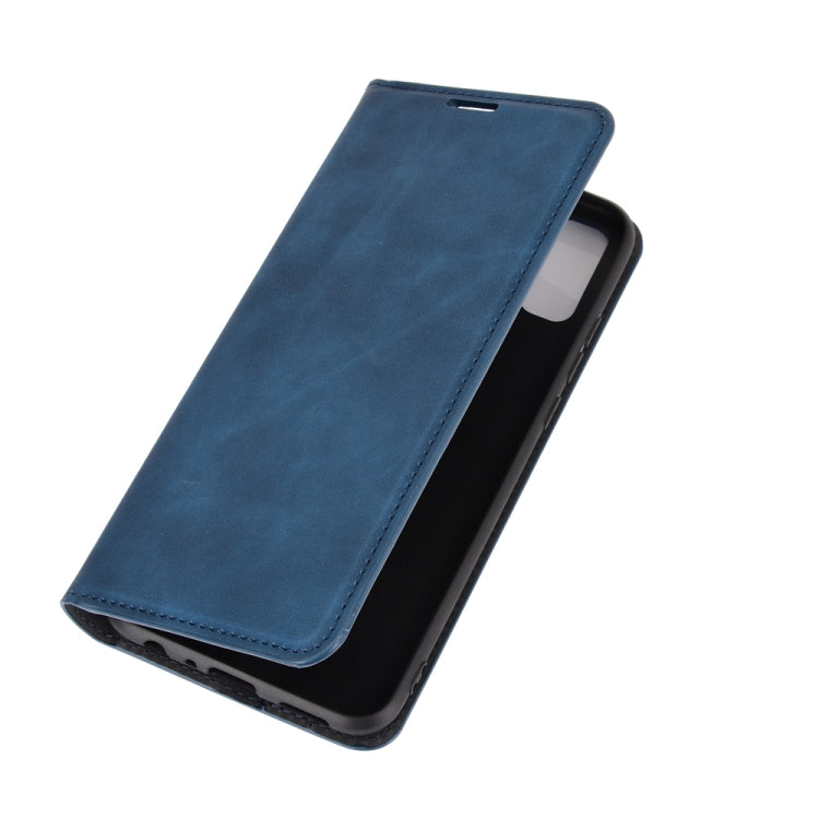 For Huawei Y8S Retro-skin Business Magnetic Suction Leather Case with Holder & Card Slots & Wallet