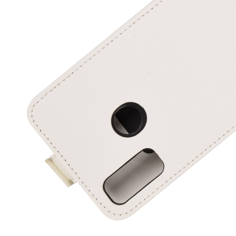 For Huawei Y8S R64 Texture Single Vertical Flip Leather Protective Case with Card Slots & Photo Frame