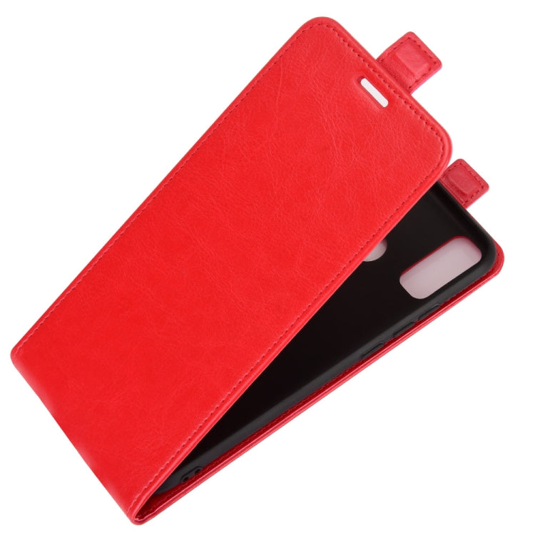 For Huawei Y8S R64 Texture Single Vertical Flip Leather Protective Case with Card Slots & Photo Frame