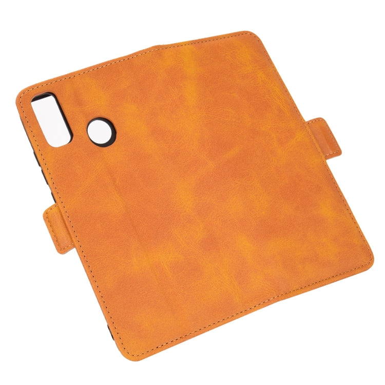 For Huawei Y8S Dual-side Magnetic Buckle Horizontal Flip Leather Case with Holder & Card Slots & Wallet