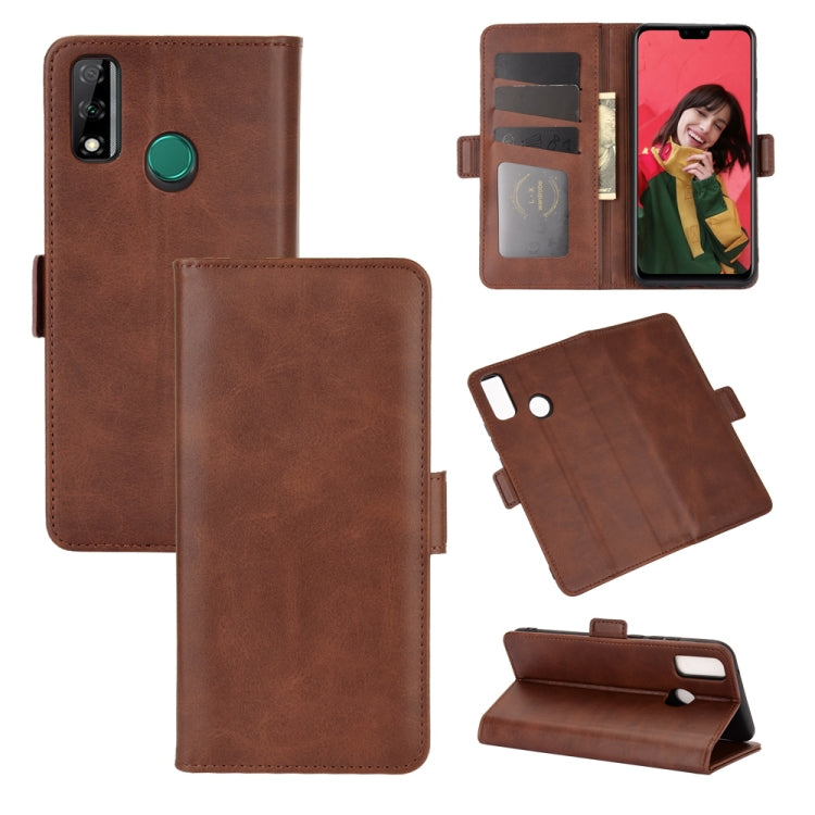 For Huawei Y8S Dual-side Magnetic Buckle Horizontal Flip Leather Case with Holder & Card Slots & Wallet