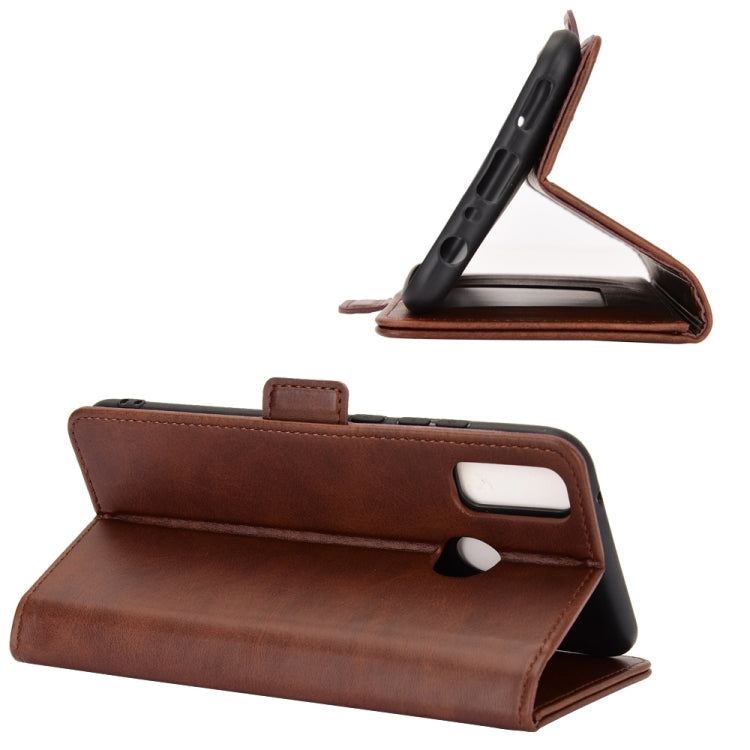 For Huawei Y8S Dual-side Magnetic Buckle Horizontal Flip Leather Case with Holder & Card Slots & Wallet