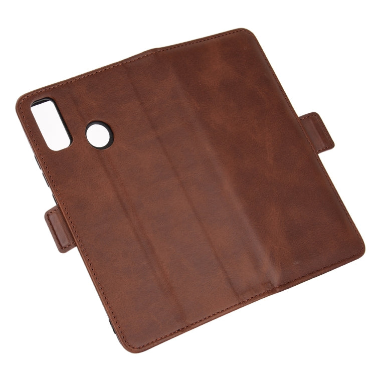 For Huawei Y8S Dual-side Magnetic Buckle Horizontal Flip Leather Case with Holder & Card Slots & Wallet