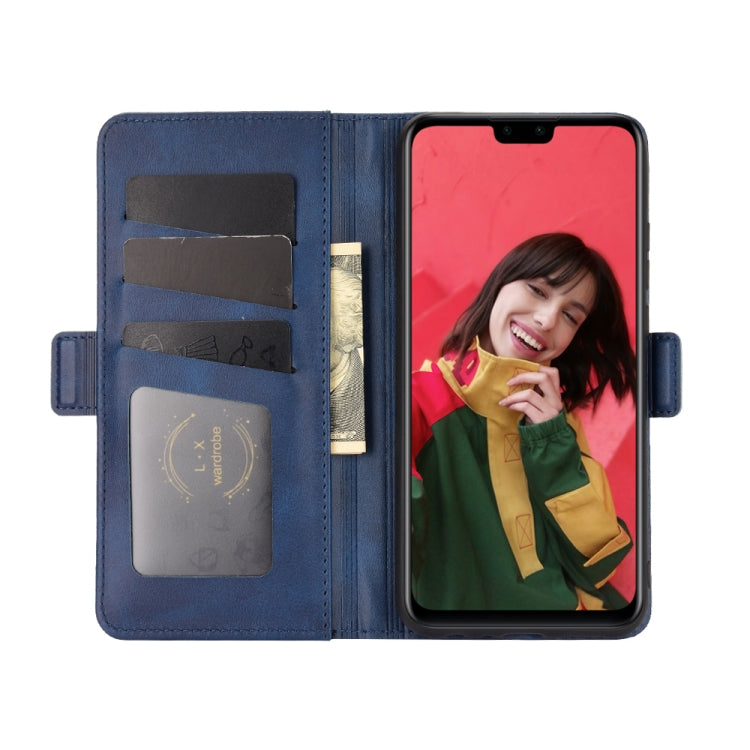 For Huawei Y8S Dual-side Magnetic Buckle Horizontal Flip Leather Case with Holder & Card Slots & Wallet