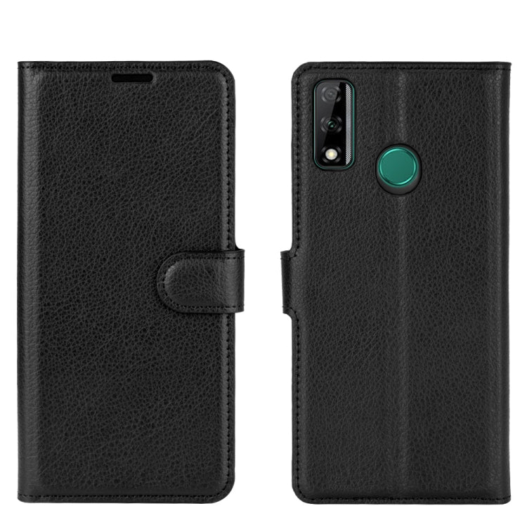 For Huawei Y8S Litchi Texture Horizontal Flip Protective Case with Holder & Card Slots & Wallet