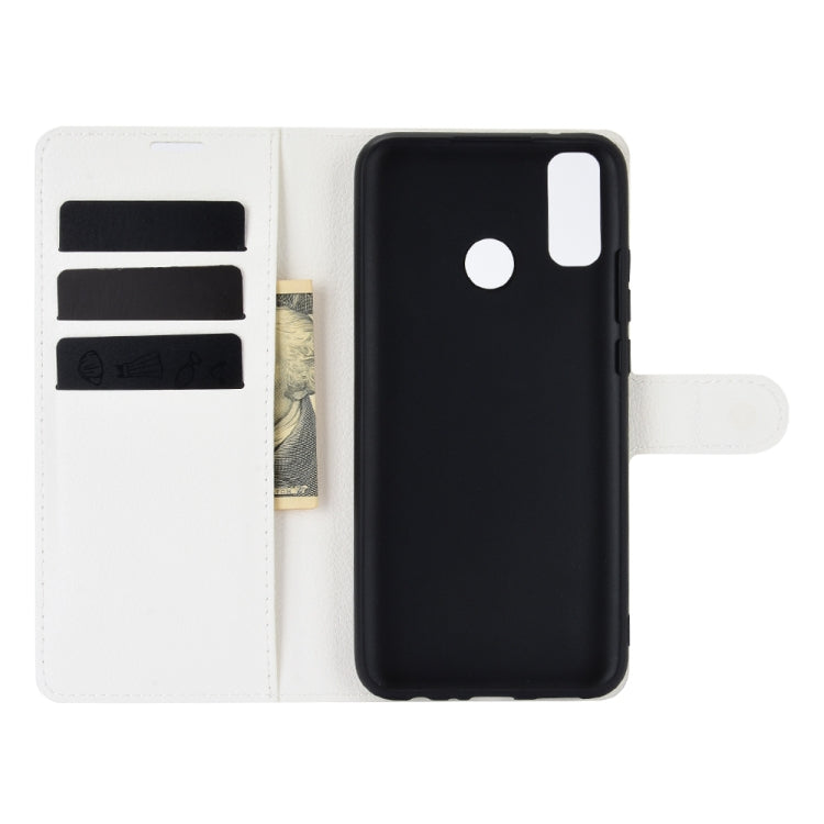 For Huawei Y8S Litchi Texture Horizontal Flip Protective Case with Holder & Card Slots & Wallet