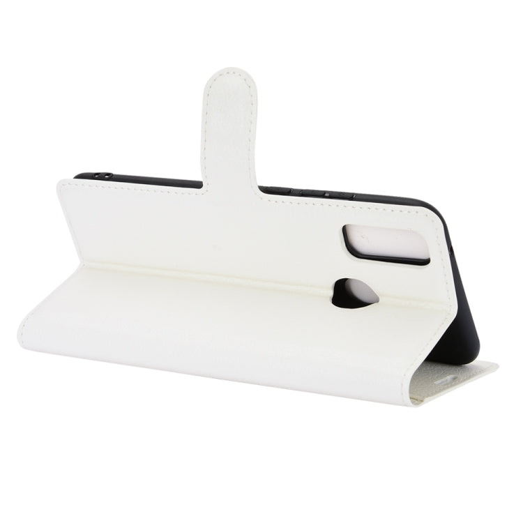 For Huawei Y8S Litchi Texture Horizontal Flip Protective Case with Holder & Card Slots & Wallet