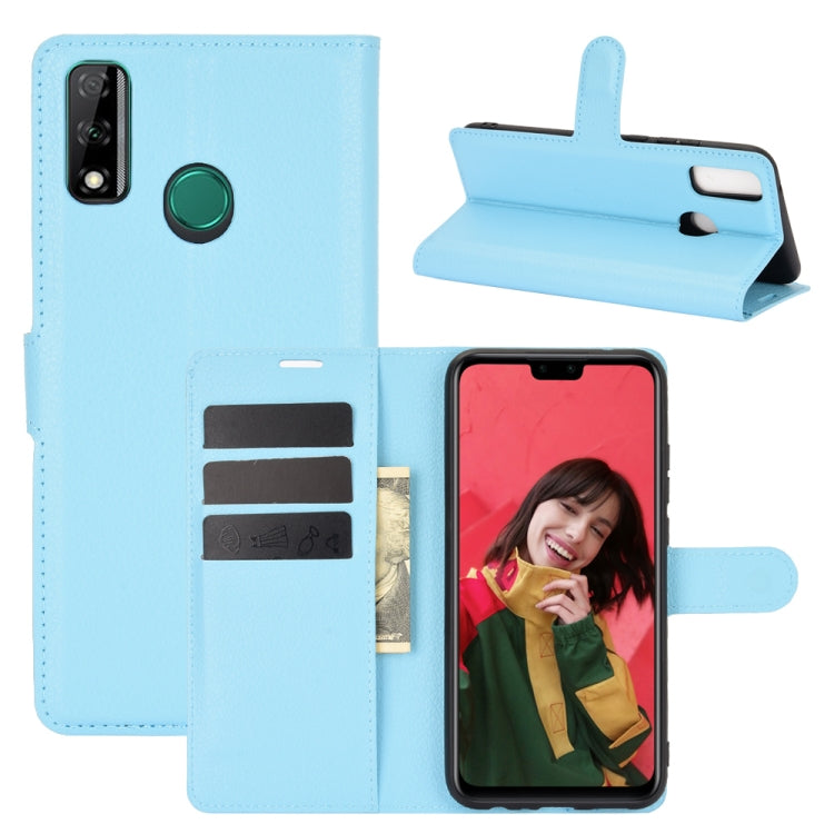 For Huawei Y8S Litchi Texture Horizontal Flip Protective Case with Holder & Card Slots & Wallet