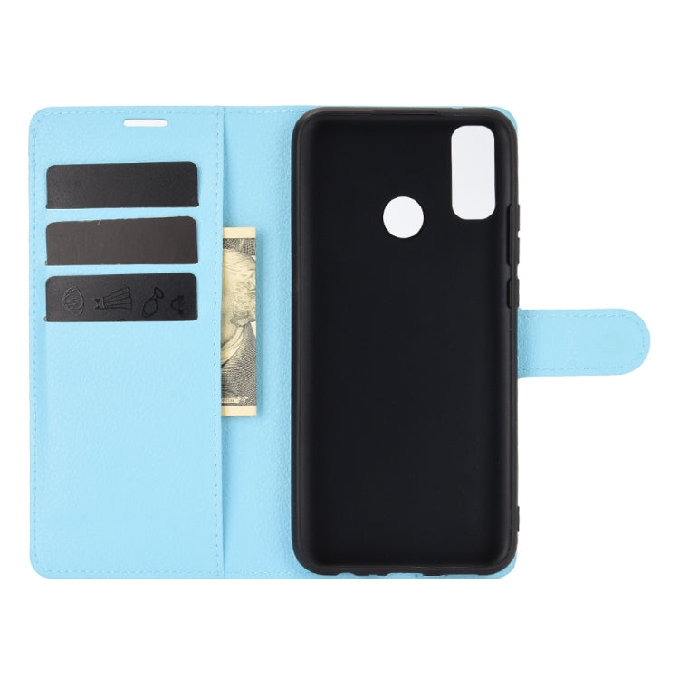 For Huawei Y8S Litchi Texture Horizontal Flip Protective Case with Holder & Card Slots & Wallet
