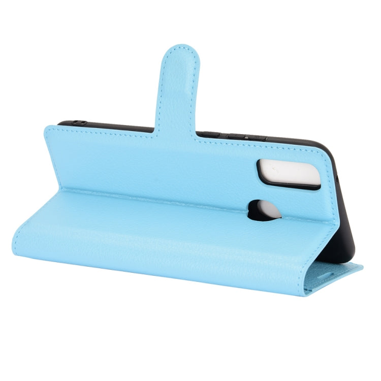 For Huawei Y8S Litchi Texture Horizontal Flip Protective Case with Holder & Card Slots & Wallet