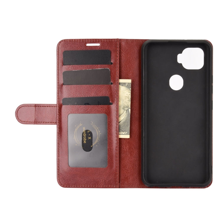 For ZTE A1 ZTG01 (Japanese version) R64 Texture Single Horizontal Flip Protective Case with Holder & Card Slots & Wallet& Photo Frame