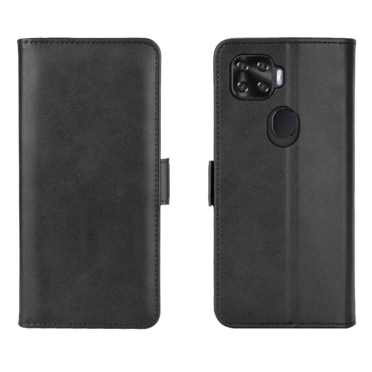 For ZTE A1 ZTG01 Japanese version Dual-side Magnetic Buckle Horizontal Flip Leather Case with Holder & Card Slots & Wallet
