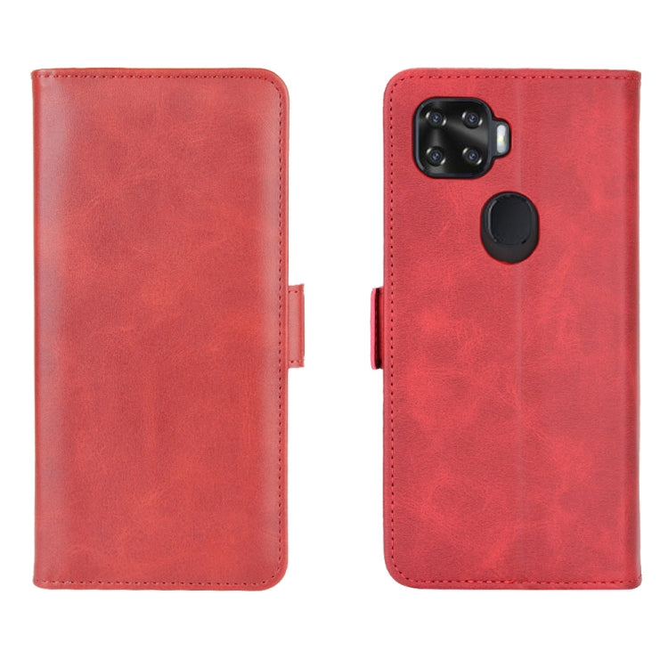 For ZTE A1 ZTG01 Japanese version Dual-side Magnetic Buckle Horizontal Flip Leather Case with Holder & Card Slots & Wallet