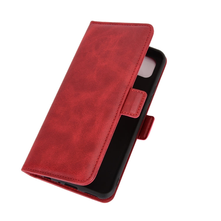 For ZTE A1 ZTG01 Japanese version Dual-side Magnetic Buckle Horizontal Flip Leather Case with Holder & Card Slots & Wallet