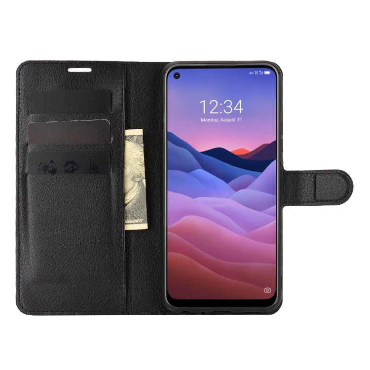 For ZTE A1 ZTG01 (Japanese version) Litchi Texture Horizontal Flip Protective Case with Holder & Card Slots & Wallet