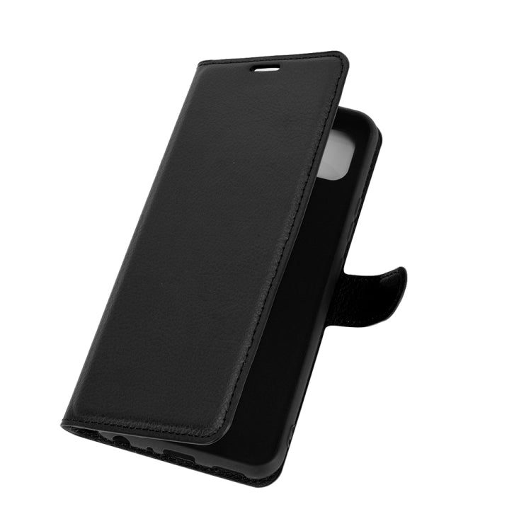 For ZTE A1 ZTG01 (Japanese version) Litchi Texture Horizontal Flip Protective Case with Holder & Card Slots & Wallet