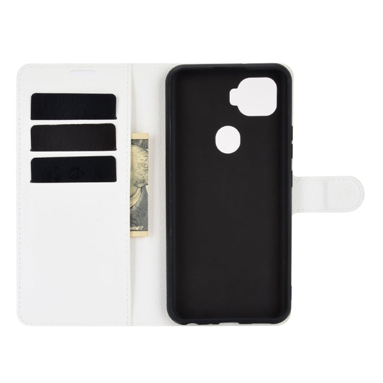 For ZTE A1 ZTG01 (Japanese version) Litchi Texture Horizontal Flip Protective Case with Holder & Card Slots & Wallet