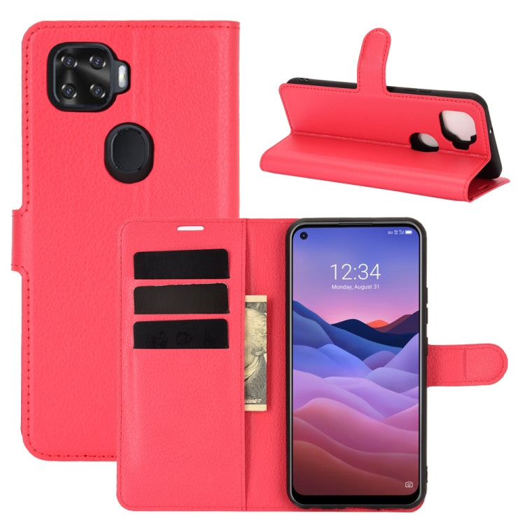 For ZTE A1 ZTG01 (Japanese version) Litchi Texture Horizontal Flip Protective Case with Holder & Card Slots & Wallet